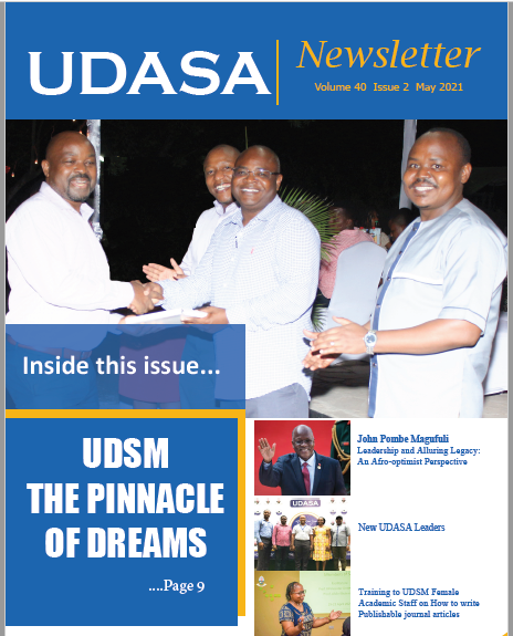 UDASA Newsletter - First Issue May 2021